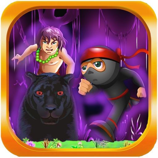 Jungle Kid Adventure Run 2 - Ninja And Panther icon