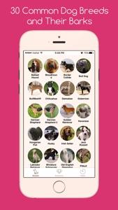 Dog Breeds: Dogs barking sounds, identification, whisperer, emotional free screenshot #1 for iPhone