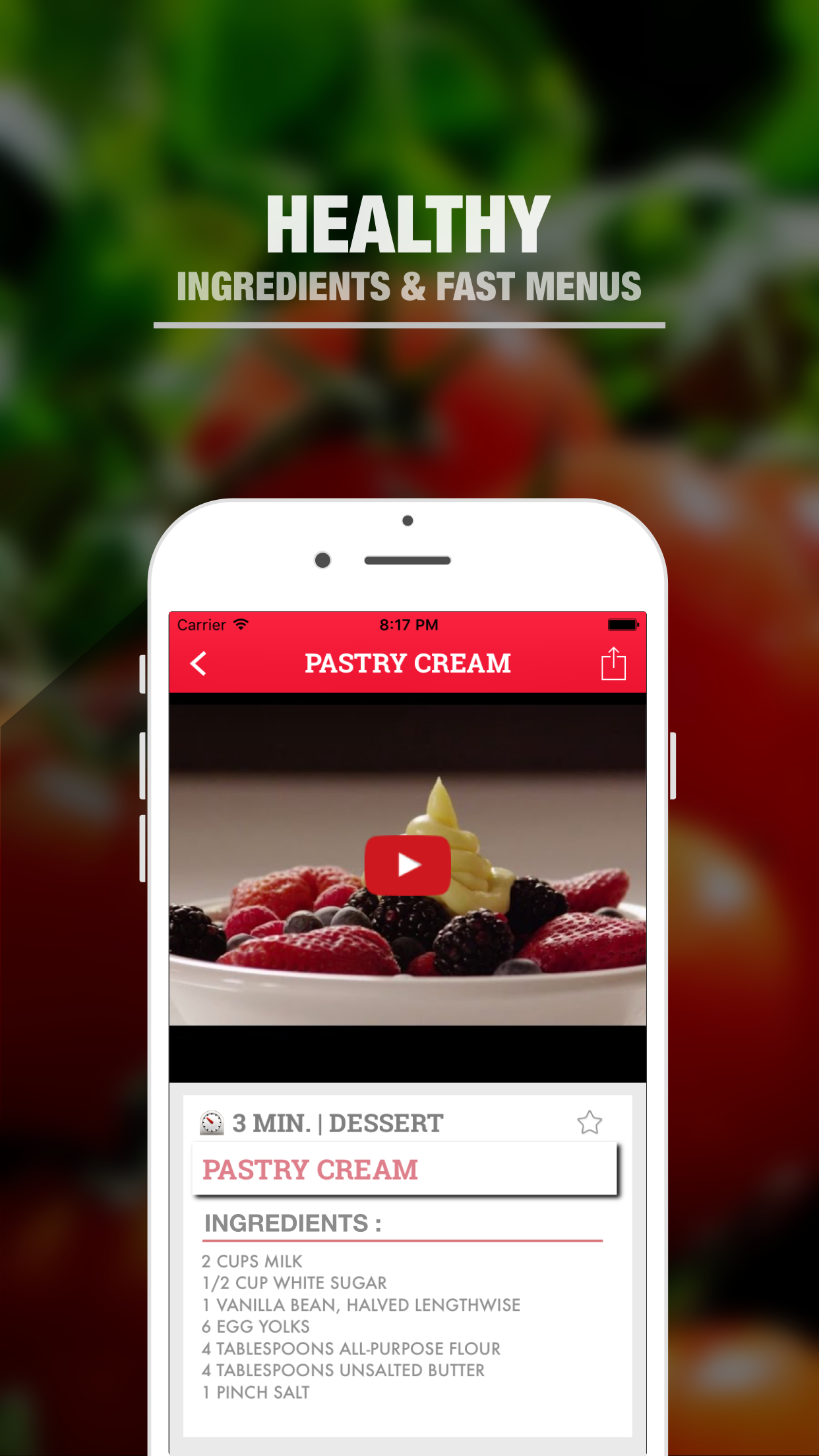 Video Recipes - Learn to cook like a top chef