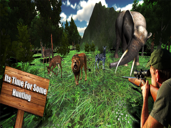 Screenshot #4 pour Lion Hunting Game : Best Lion Killer in Jungle with Sniper Game of 2016