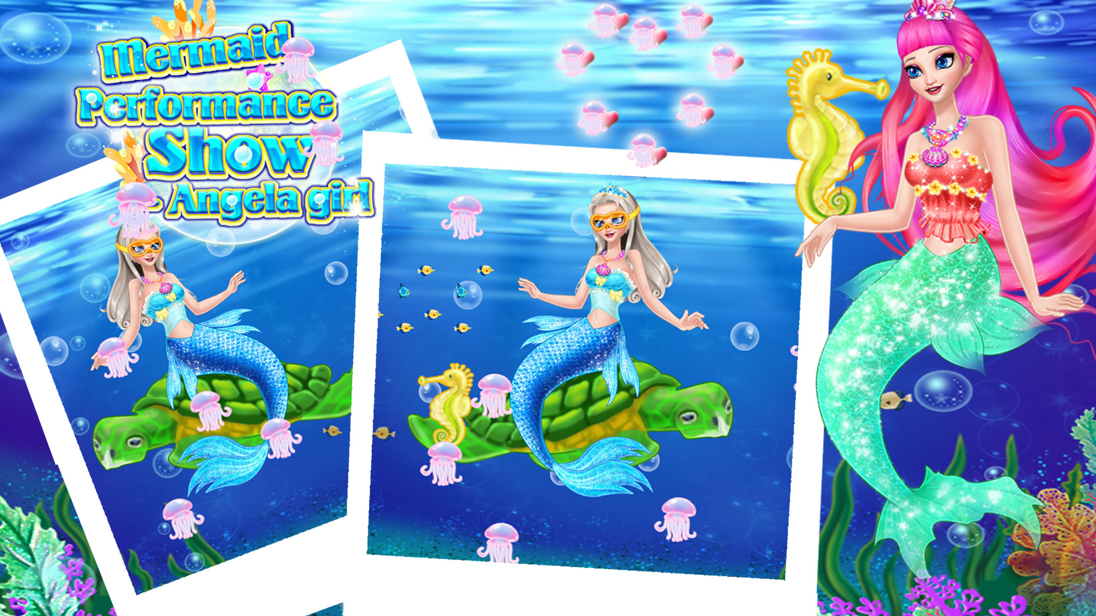 Princess Angela Mermaid Performance Show