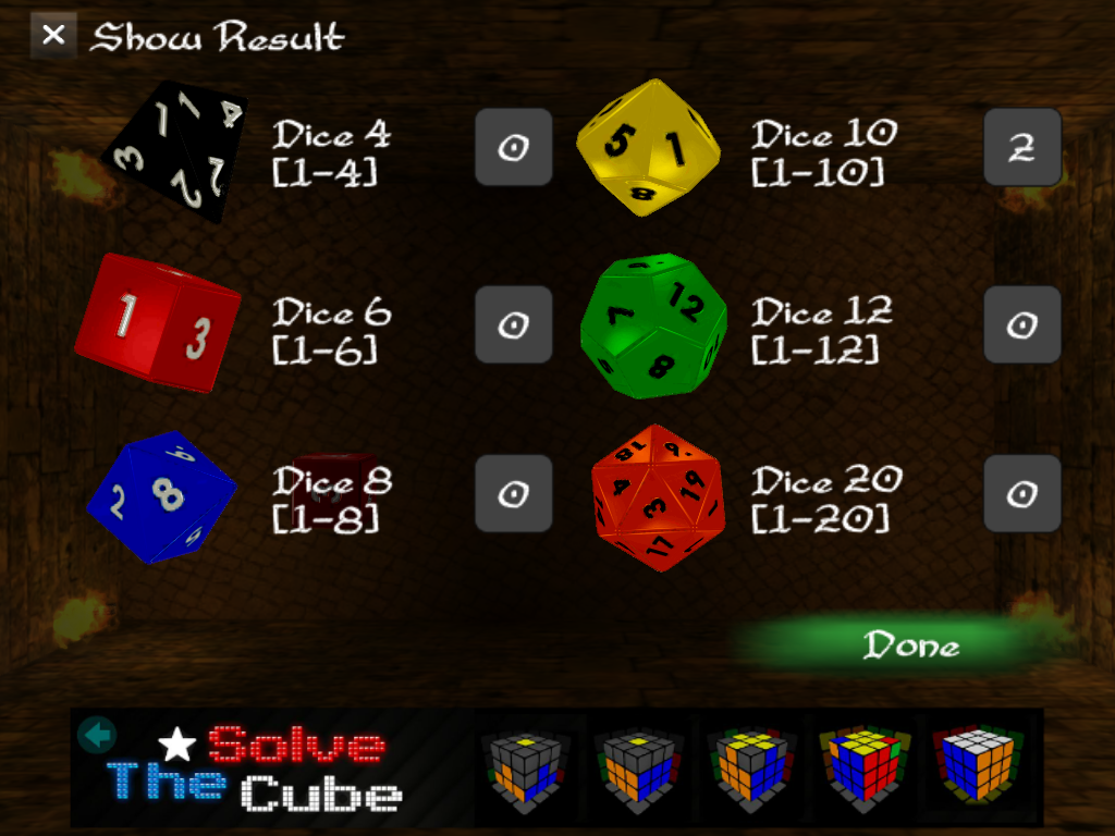 Real RPG Dice Free
