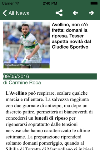 Tutto Avellino screenshot 3
