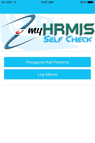 MyHRMIS Self Check - náhled