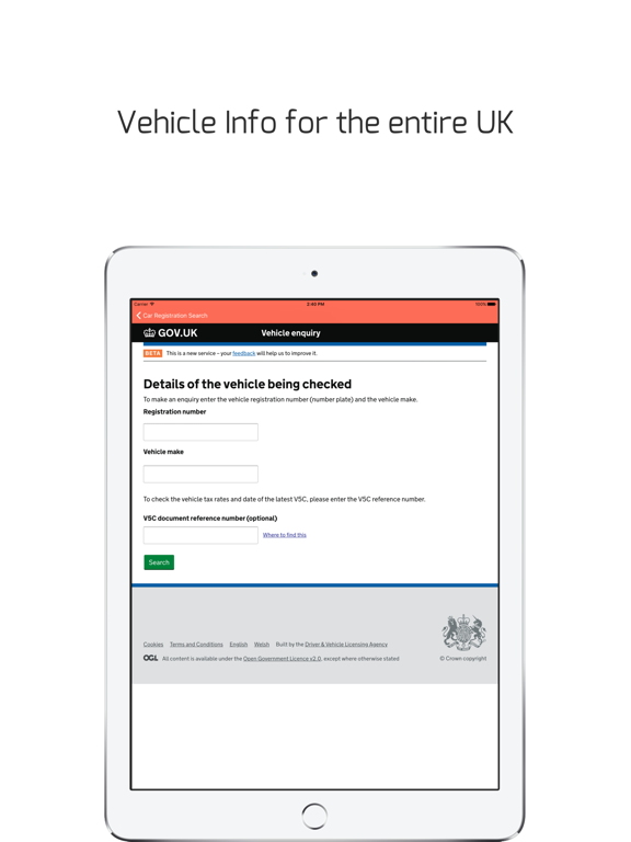Screenshot #5 pour Car Registration Search - Detailed vehicle info