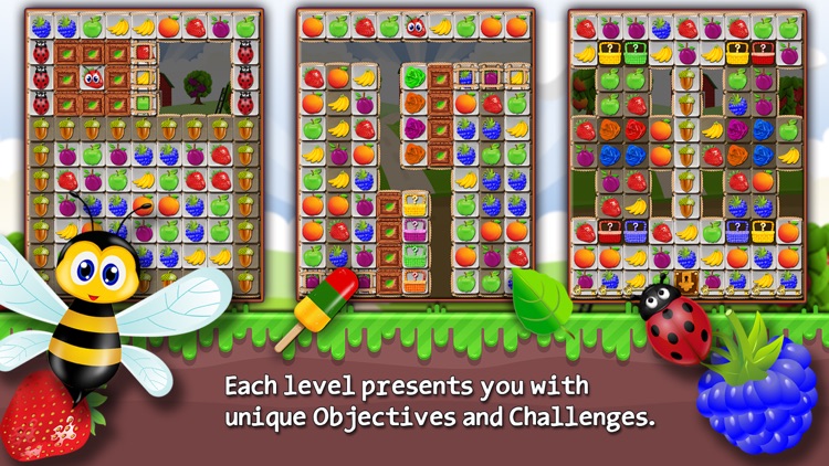 Fruit Drops 3 - Match three puzzle screenshot-3