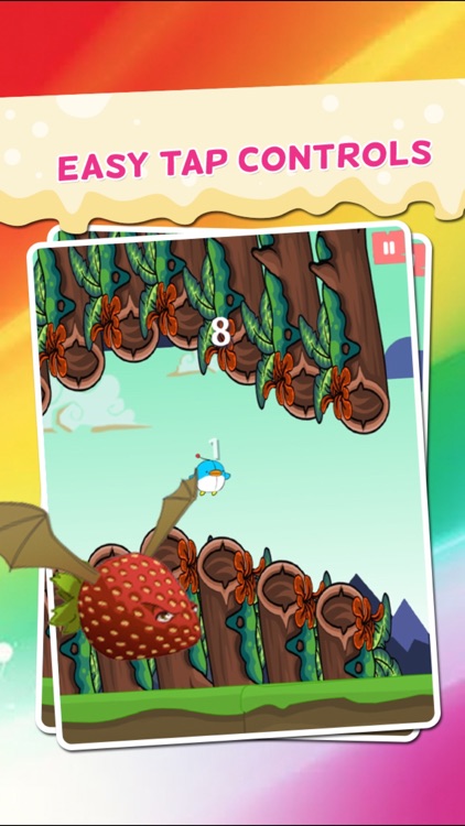 Crazy bird in Happy Forest: Super Sky Flappy Wheels Addicting HD Game