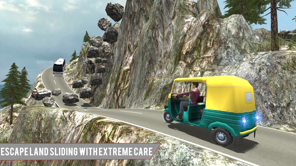#4. Tuk Tuk Auto Rickshaw Off Road (iOS) 由: Amjad Islam