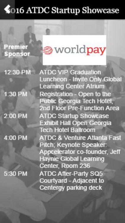 2016 ATDC Startup Showcase