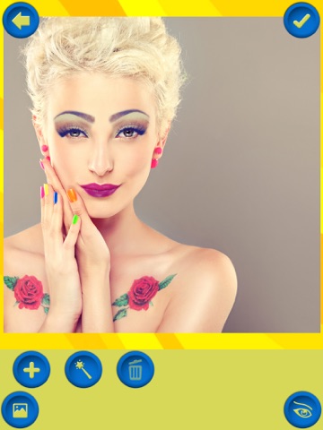 Screenshot #6 pour Caméra De Maquillage! - Virtuel En Beauté Salon Pour Obtenir Le Rouge À Lèvres Et Fard À Paupières