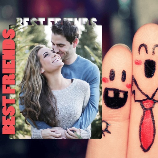 Friend Photo Frames - Decorate your moments with elegant photo frames app icon