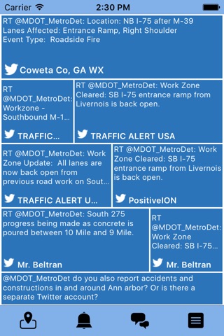 MDOT I-75 screenshot 3