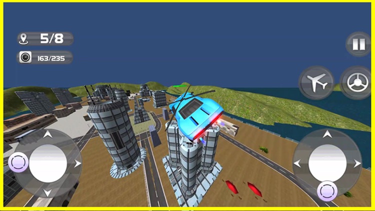 Flying Car Helicopter: Future Pro