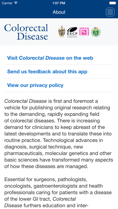 Colorectal Disease screenshot1