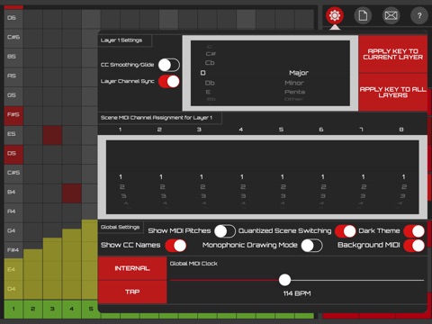 Koushion MIDI Step Sequencer screenshot 4