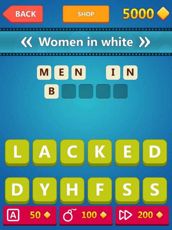 Screenshot #4 pour Guess the Movie. Flipwords