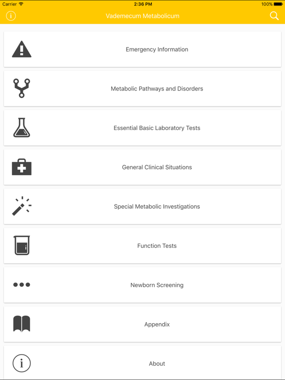 Screenshot #4 pour eVM - Vademecum Metabolicum