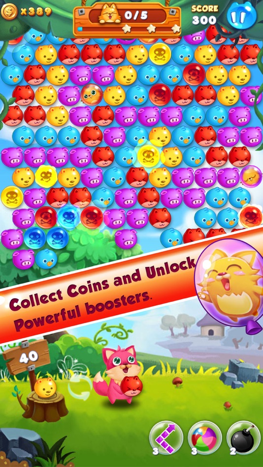 #2. Bubble Cat Rescue (iOS) Podle: Ezjoy