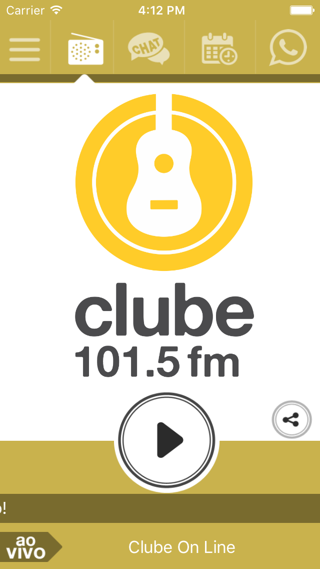 Screenshot #1 pour Clube FM - 101.5