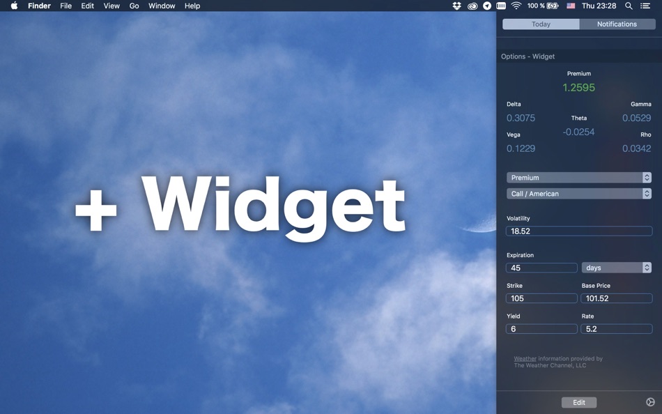 #3. Options (macOS) Podle: Dmitry Zaika