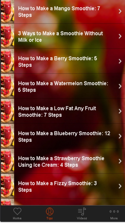 Fruit Smoothie Recipes - Learn How To Make a Smoothie