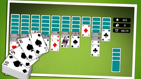 Screenshot of Spider Solitaire 2