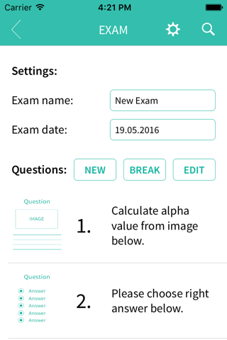 ExamMaker screenshot 2