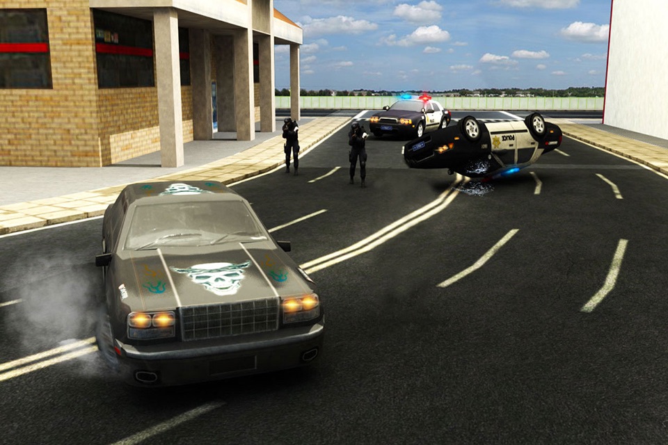 Super-Market Car Driver 3D: Police Shooting Gangster in Mad Crime City screenshot 4