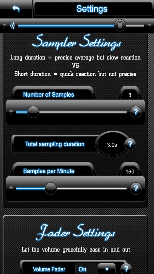#5. AutoVolume Lite ~ Self Adjusting Volume ~ Detect outside noise and automatically decrease or increase music volume loudness in your headphones (iOS) Podle: Jaroszlav Zseleznov