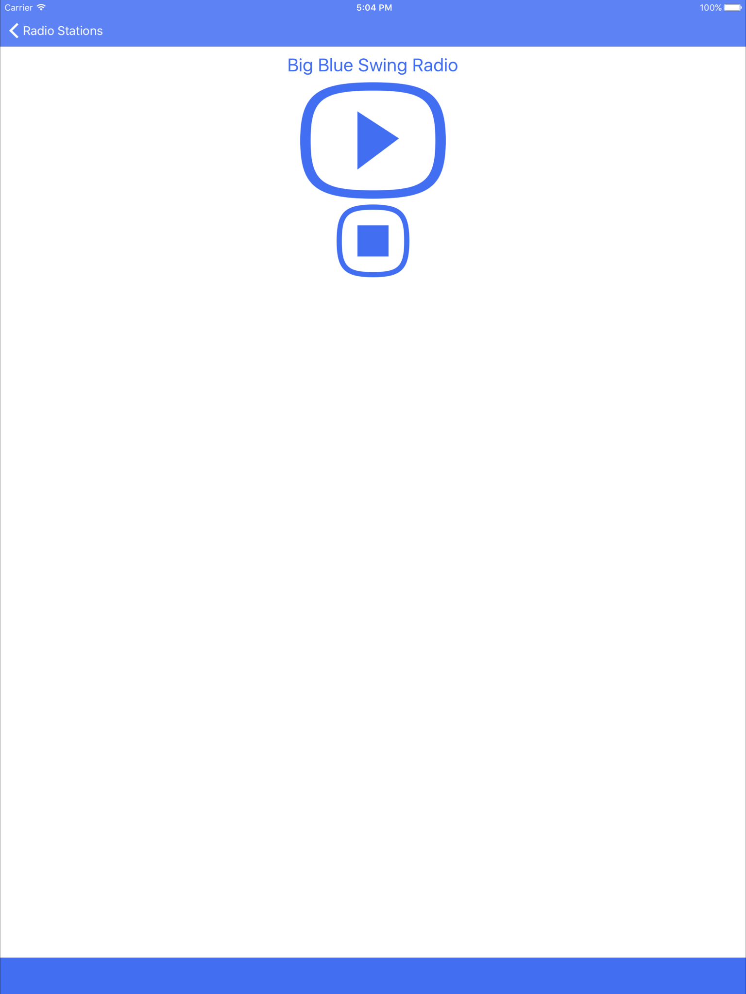 Radio Channel Big Band FM Online Streaming