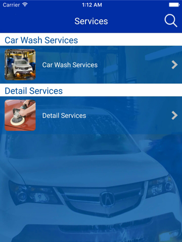 Executive Car Wash iPad screenshot 4 - Business app
