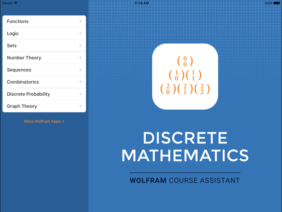 Screenshot #4 pour Wolfram Discrete Mathematics Course Assistant