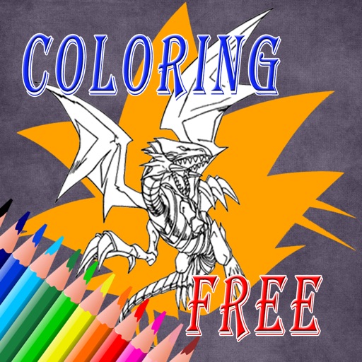 Finger Coloring Book For Kids Yugiho Special Edition iOS App