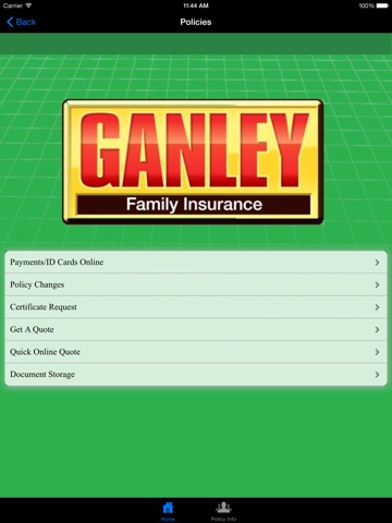 Ganley Family Insurance HD screenshot 2