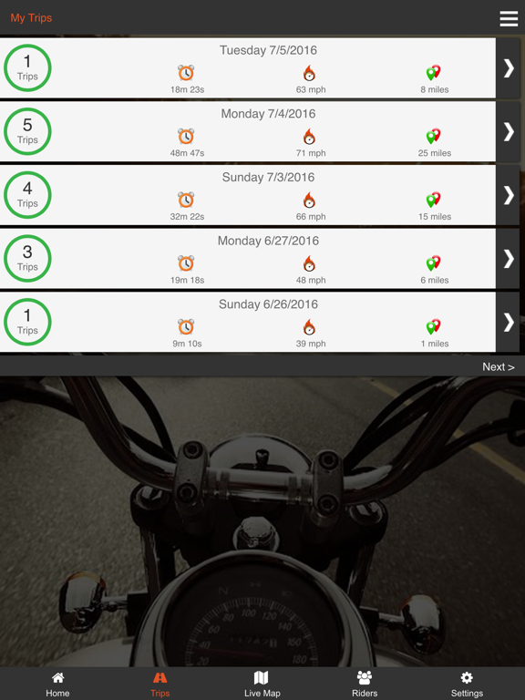 Screenshot #5 pour MotoGPS