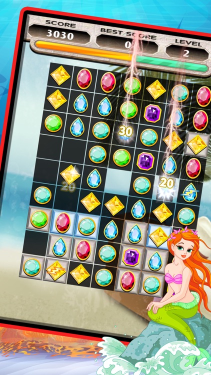 Sea Jewels Star Match 3 screenshot-3