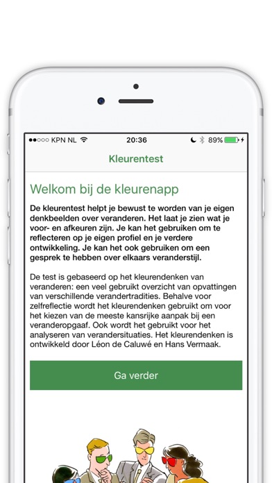 Screenshot #1 pour Kleurentest