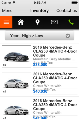 EuroMotorcars of Devon Dealership App screenshot 2