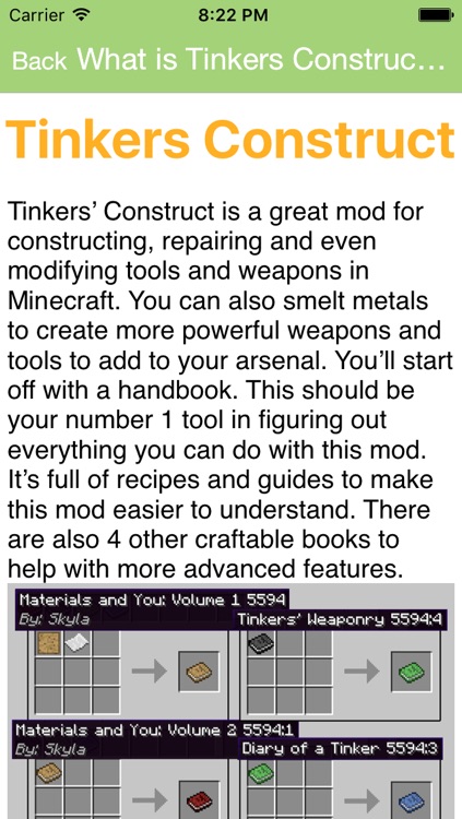 Tinkers Construct Mod for Minecraft PC Guide