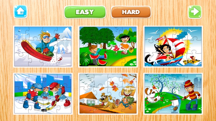 Jigsaw Puzzles For Kids - All In One Puzzle Free For Toddler and Preschool Learning Games