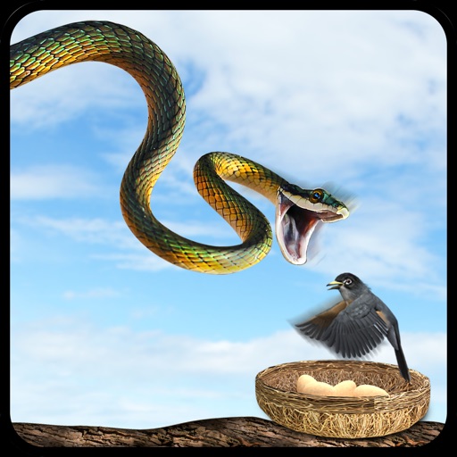 Real Flying Snake Attack Simulator: Hunt Wild-Life Animals in Forest iOS App