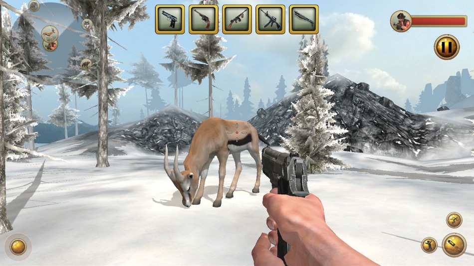#1. Deer Hunting 3D : Ice Age (iOS) 由: Krishna Kanth