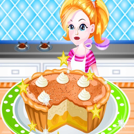 Cooking Peaches and Cream Pie Game icon