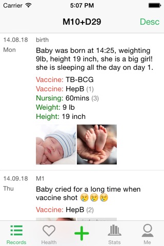Baby Diary - Convert PDFのおすすめ画像2