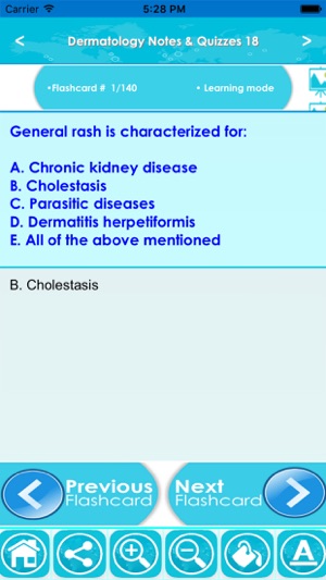 Dermatology Exam Review : 7200 Quiz & Study Notes(圖2)-速報App