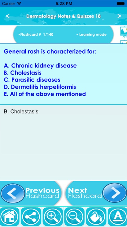 Dermatology Exam Review : 7200 Quiz & Study Notes