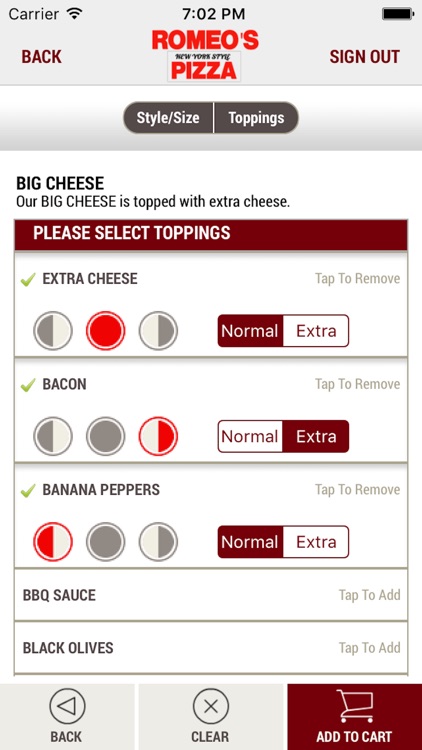 Romeo’s New York Style Pizza screenshot-3