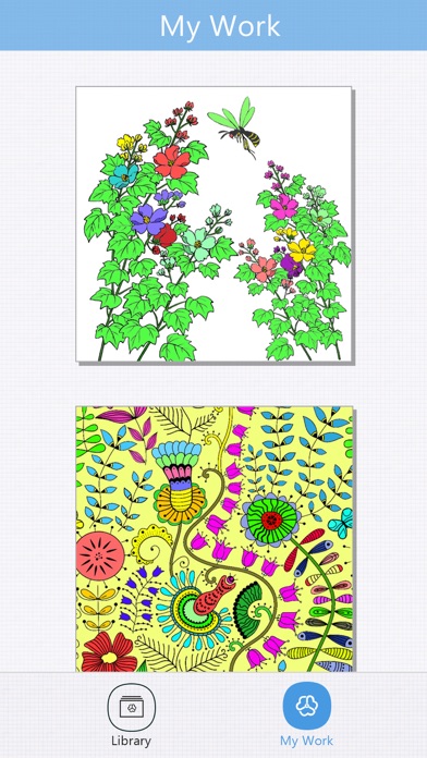 Screenshot #3 pour Secret Coloring Book - Free Anxiety Stress Relief & Color Therapy Pages for Adult