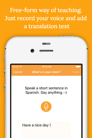 speek tutor : teach spoken languages screenshot 2