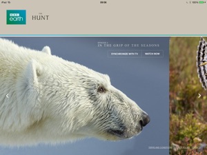 The Hunt - BBC Earth - Natural History Interactive TV Series screenshot #1 for iPad